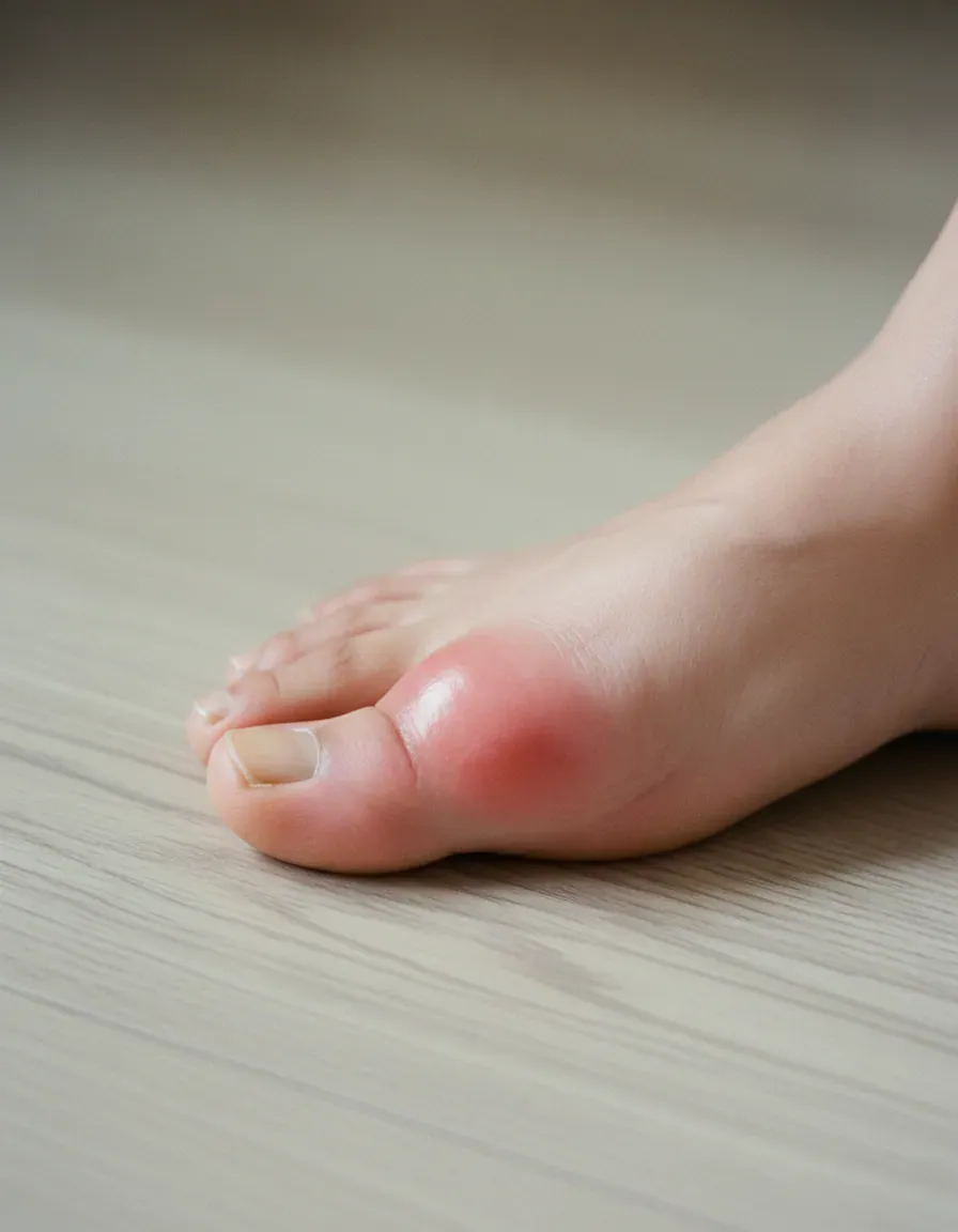 통풍 이해를 돕기 위한 이미지