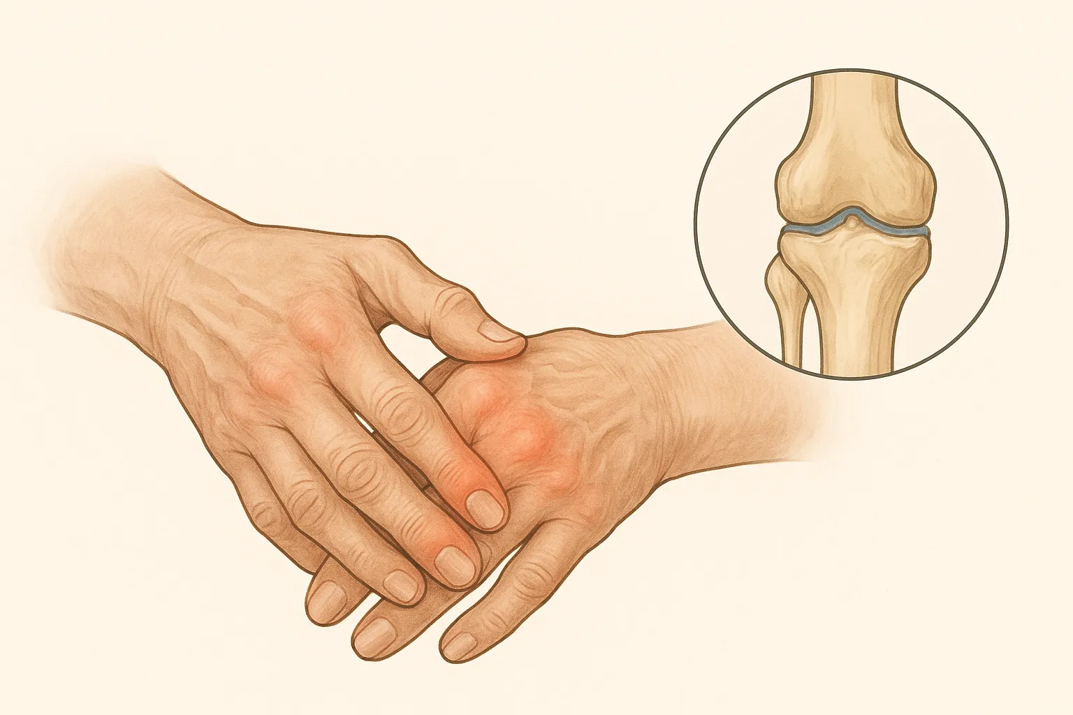 골관절염 이해를 돕기 위한 이미지