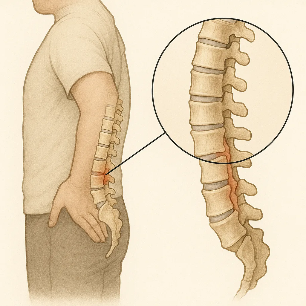 강직성 척추염 이해를 돕기 위한 이미지